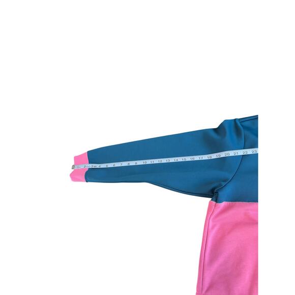 Nike Pro‎ Plus Pullover Pink Blue Half Zip Workout Athletic Athleisure Size 3X - Picture 11 of 12
